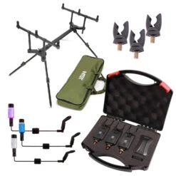 Ultimate NGT Slider Rodpod Set 17 Ultimate NGT Slider Rodpod Set -Pêche Série Boutique 775b55b3f6694241