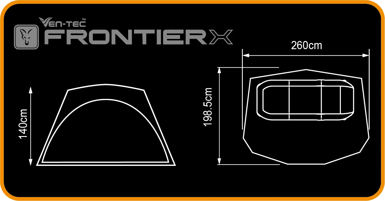 Fox Frontier X Bivvy 3 Fox Frontier X Bivvy