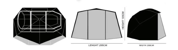 Prologic Avenger 65" Brolly & Mozzy Front 3 Prologic Avenger 65" Brolly & Mozzy Front