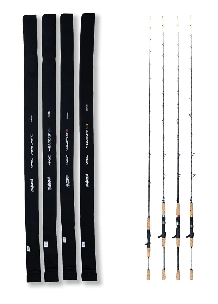 Canne Casting Silure Vagner Rod Magic V Baitcast 1.95m 1.95m 100-400g 10 Canne Casting Silure Vagner Rod Magic V Baitcast 1.95m 1.95m 100-400g – Image 8